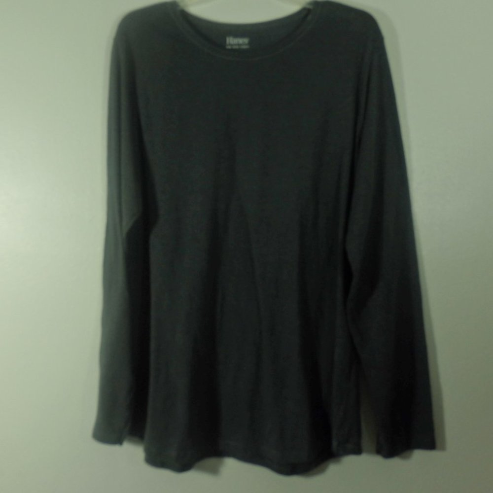 Grey Long-sleeve Tee shirt size 2XL
